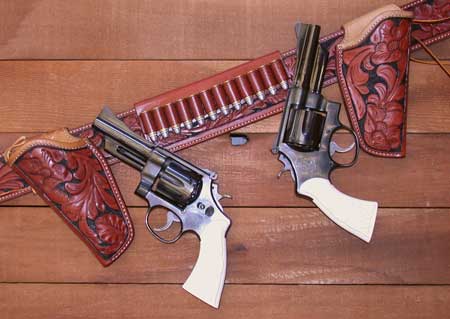 In the early 1980s S&W resurrected the .44 Special Model 24 for a
limited run. 