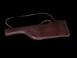 LEATHER EMBOSSED LEG O MUTTON GUN CASE - 2 of 5