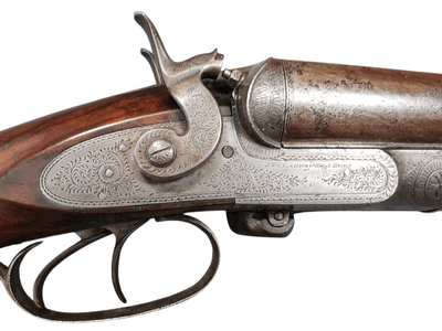 10 GAUGE J.P. CLABROUGH & BROs SIDE LEVER - Image 5 of 12