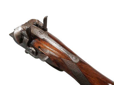 10 GAUGE J.P. CLABROUGH & BROs SIDE LEVER - Image 6 of 12
