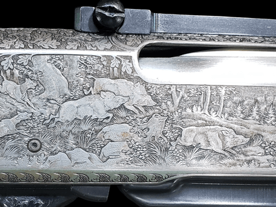 REMINGTON MODEL 760 CUSTOM ENGRAVED - Image 6 of 15