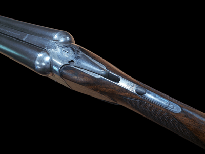 12 GAUGE WILLIAM POWELL & SON—NITRO PROOFED DAMASCUS - Image 11 of 14