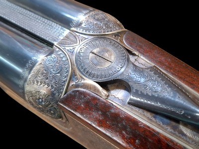 ARMES DE CHASSE GAME GUN ALBEMARLE 28 GAUGE SIDE LOCK - Image 10 of 14