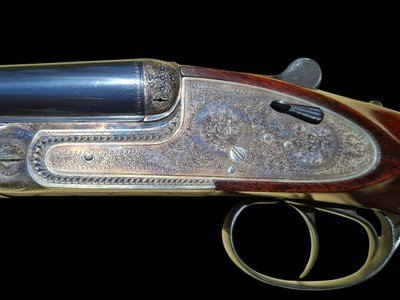 ARMES DE CHASSE GAME GUN ALBEMARLE 28 GAUGE SIDE LOCK - Image 2 of 14