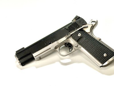 Caspian Arms Custom Stainless Steel 1911 in 38 super - Image 3 of 14