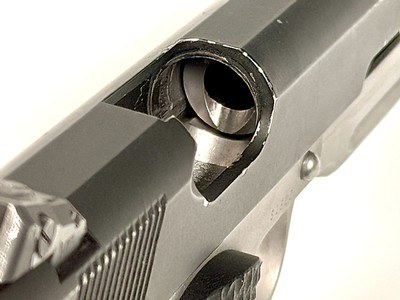 Caspian Arms Custom Stainless Steel 1911 in 38 super - Image 9 of 14