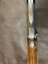 Browning Belgium Trombone 22 with stellar wood and A. Bee engraving - 7 of 14