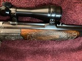 German Austrian combination gun, 16ga over 5.6x50r. - 9 of 14