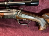 German Austrian combination gun, 16ga over 5.6x50r. - 6 of 14