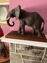 African Elephant Sculpture