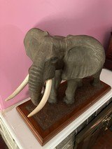 African Elephant Sculpture - 2 of 9