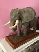 African Elephant Sculpture - 3 of 9