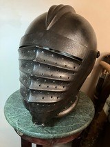 Victorian age Closed Knights helmet