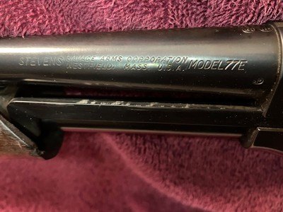 Stevens Model 77 E- 410 Ga - Image 9 of 10