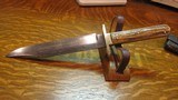 IDENTIFIED CIVIL WAR SIDE KNIFE OWNED BY SGT. SCOTT S. ELLIS 1ST MAINE CAVALRY - 4 of 9