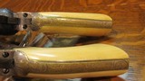BRACE OF FACTORY ENGRAVED AND INSCRIBED MANHATTAN NAVY REVOLVERS - 6 of 15