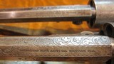 BRACE OF FACTORY ENGRAVED AND INSCRIBED MANHATTAN NAVY REVOLVERS - 4 of 15