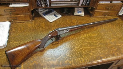 PARKER 12 GA. GH DAMASCUS SHOTGUN