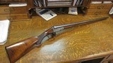 PARKER 12 GA. GH DAMASCUS SHOTGUN