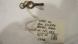 CIVIL WAR ERA INSCRIBED SILVER POCKET WATCH - 5 of 11