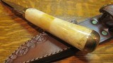 CUSTOM HUNTING KNIFE BY ROY SCHILLER - 7 of 8