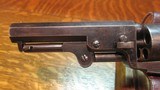 1849 COLT POCKET REVOLVER MADE IN 1858 WITH SOME RETURNED LONDON PARTS - 2 of 17