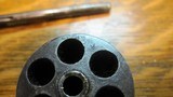RARE CIVIL WAR INSCRIBED PRESCOTT 32 CAL. REVOLVER - 8 of 19