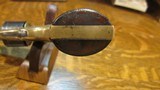 RARE CIVIL WAR INSCRIBED PRESCOTT 32 CAL. REVOLVER - 4 of 19