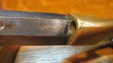 RARE CIVIL WAR INSCRIBED PRESCOTT 32 CAL. REVOLVER - 7 of 19