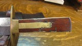 EXTREMELY RARE A.G. HICKS U.S. CIVIL WAR MILITARY KNIFE - 4 of 10