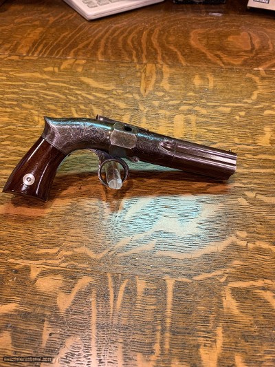 ROBBINS AND LAWRENCE .28 CAL PEPPERBOX