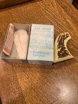 JAY SCOTT LAMINATED STAG GRIPS COLT SINGLE ACTION - 1 of 6