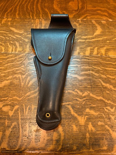 U.S. MILITARY BLACK LEATHER GENERAL OFFICER'S 1911A1 HOLSTER