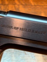 COLT 1911 NAVY PISTOL FROM 1915 - 18 of 18