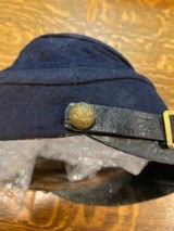 CIVIL WAR IDENTIFIED KEPI 13th MASS INFANTRY - 5 of 11