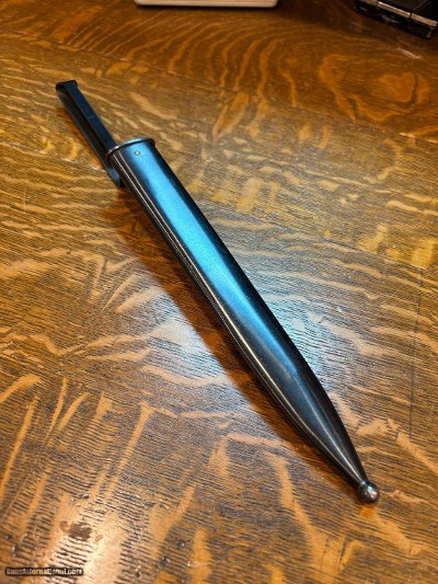 EARLY 1897 2ND VARIATION KRAG CADET BAYONET SCABBARD