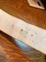 1820-30's U.S. MILITIA WHITE BUFF CAVALRY SHOULDER AND SABER BELT - 4 of 7
