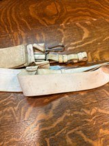 1820-30's U.S. MILITIA WHITE BUFF CAVALRY SHOULDER AND SABER BELT - 6 of 7