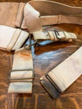 1820-30's U.S. MILITIA WHITE BUFF CAVALRY SHOULDER AND SABER BELT - 5 of 7