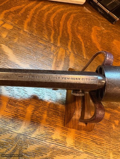 COLT 1851 IRON GUARD AND BACKSTRAP NAVY - Image 5 of 9