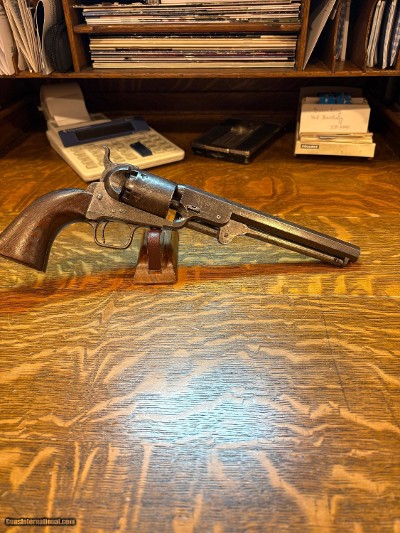 COLT 1851 IRON GUARD AND BACKSTRAP NAVY