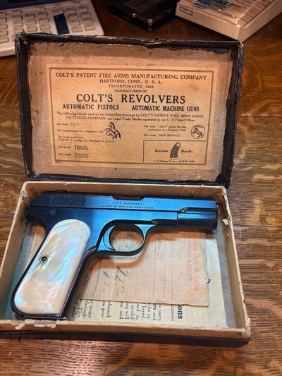 COLT 1903 POCKET PISTOL IN ORIGINAL BOX