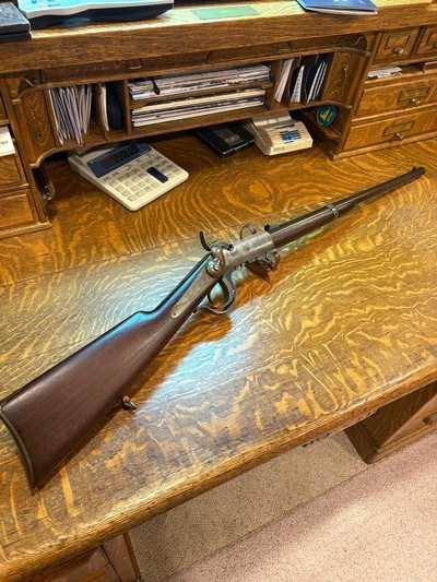 CIVIL WAR BURNSIDE 6TH MODEL CARBINE - Image 1 of 19