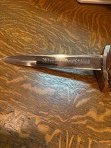 PRE WWII GERMAN FULL ROHM DAGGER BY ANTON WINGEN JR. - 3 of 13