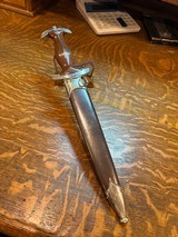 PRE WWII GERMAN FULL ROHM DAGGER BY ANTON WINGEN JR. - 1 of 13