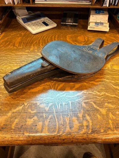 CIVIL WAR COLT NAVY POMMEL HOLSTERS - Image 5 of 5