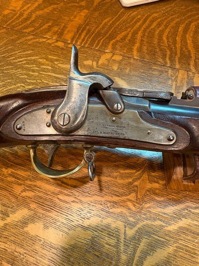 CIVIL WAR MERRILL BREECHLOADING PERCUSSION RIFLE - Image 3 of 19