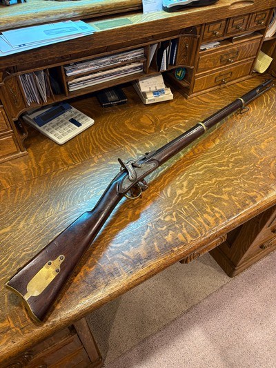 CIVIL WAR MERRILL BREECHLOADING PERCUSSION RIFLE - Image 1 of 19