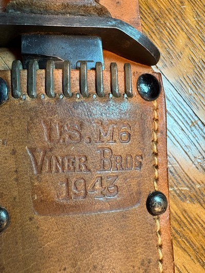 KINFOLKS BLADE MARKED M3 TRENCH KNIFE - Image 2 of 9