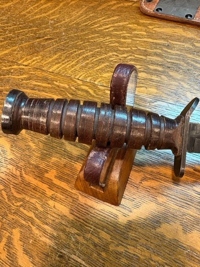 KINFOLKS BLADE MARKED M3 TRENCH KNIFE - Image 7 of 9